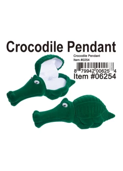 Crocodile Pendant 12 Pcs.